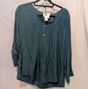 Teal Women's Top From Nurture Size Small fits medium or L